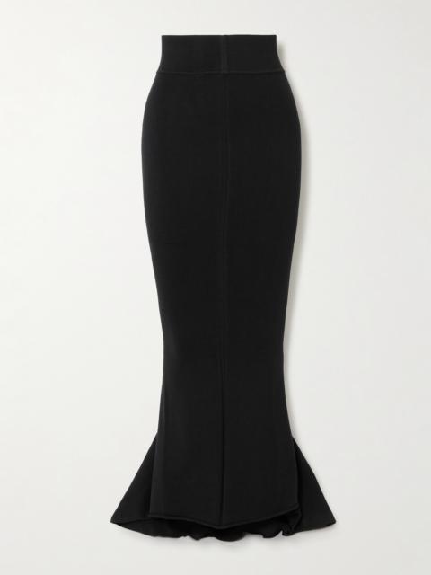 Rick Owens Dauphine Jersey Maxi Skirt