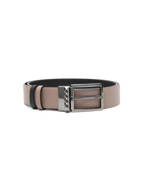 Valentino Rockstud reversible leather belt