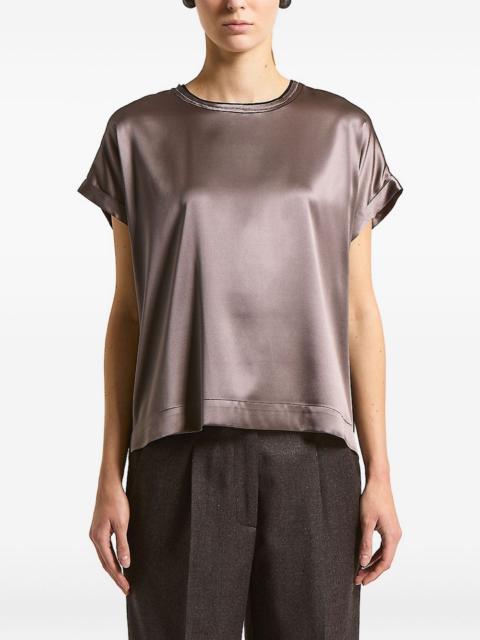 PESERICO crew neck top