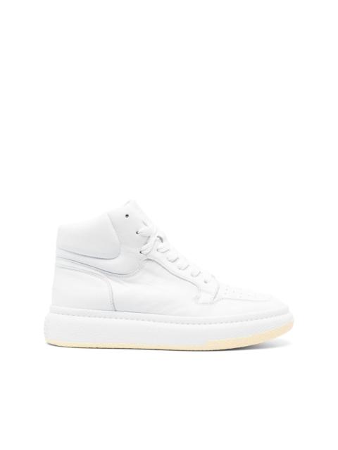 MM6 Maison Margiela high-top lace-up sneakers