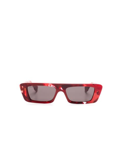 rectangle-frame sunglasses