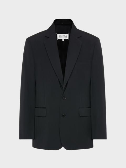 Maison Margiela Folded Collar Wool Blazer