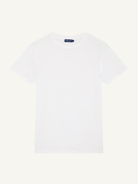 FRESCOBOL CARIOCA LUCIO LINEN-COTTON T-SHIRT