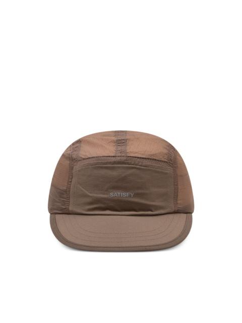 SATISFY logo-print cap hat