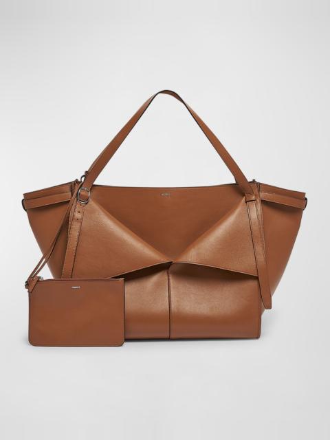 COPERNI Belt Flap Leather Shoulder Bag