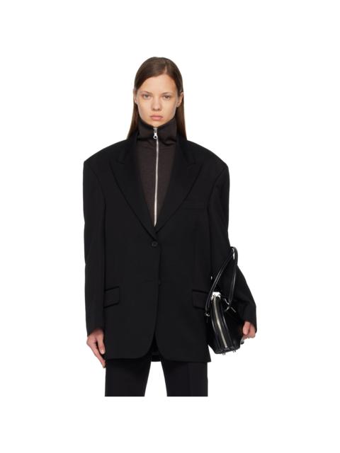 Acne Studios Black Single-Breasted Blazer