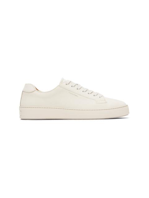 TIGER OF SWEDEN Off-White Salas 2 Tennis-Style Sneakers