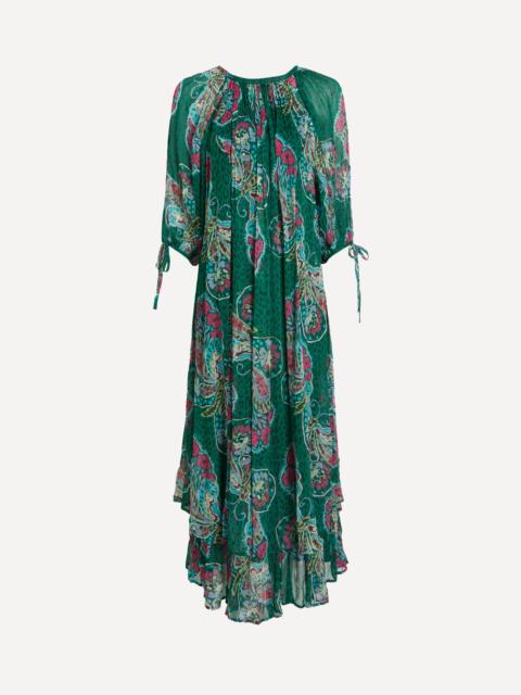 RIXO Hayden Chiffon Dress