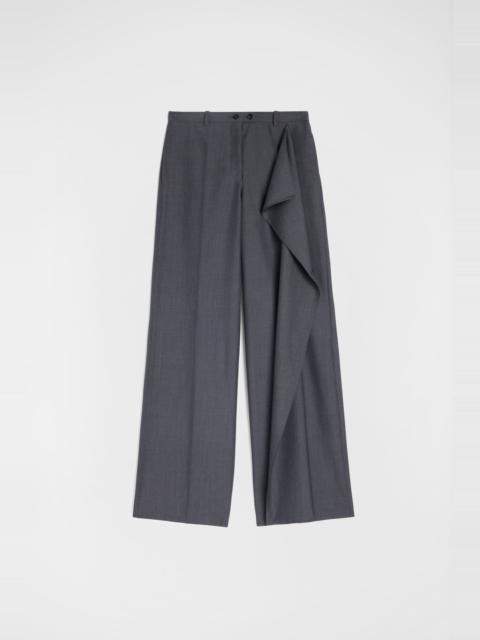 Jil Sander Fil-à-Fil Wool Trousers