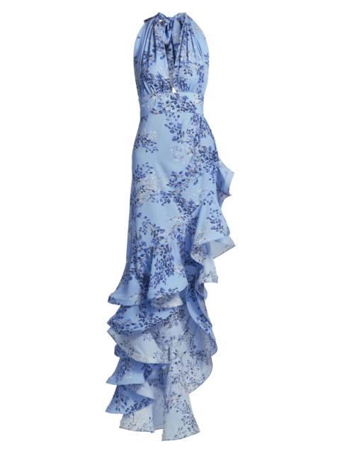 BRONX BANCO Women's Bronte Poppy Maxi Dress - Blue Multi
