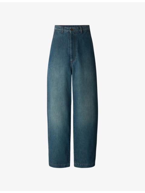 soeur Gabin Straight-Leg Relaxed-Fit Denim Jeans