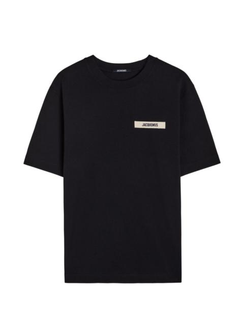 JACQUEMUS logo-patch T-shirt