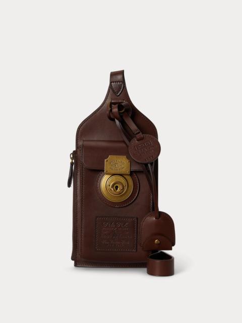 Polo Ralph Lauren Heritage Lock Leather Sling Bag