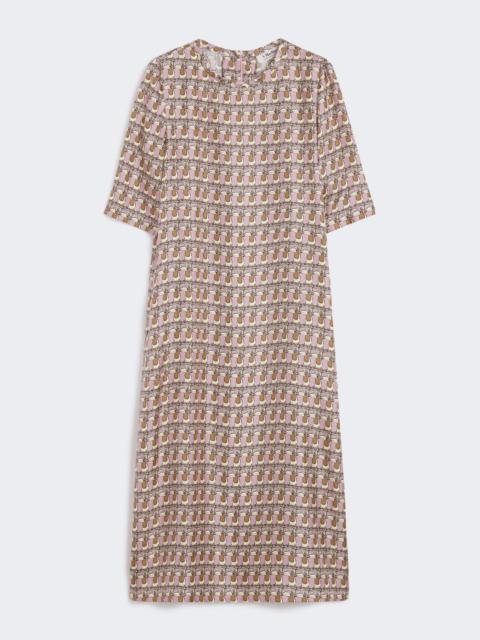 'S Max Mara SAMANTHA Printed silk twill dress