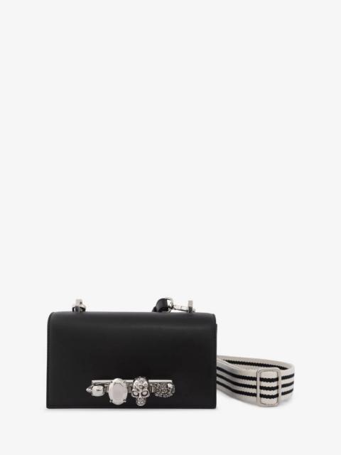 Alexander McQueen Men's The Knuckle Satchel in Black