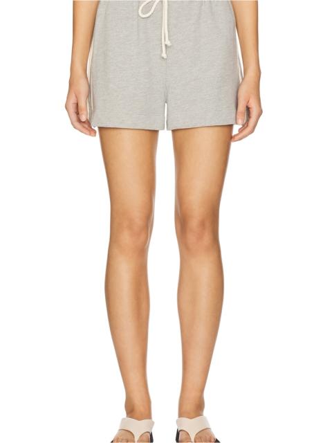 DONNI. The Stripe Eco-terry Short