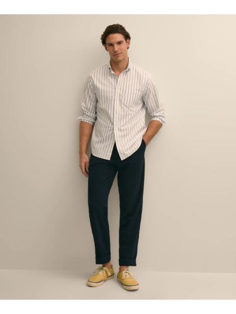 Brooks Brothers Washed Cotton Seersucker Pants
