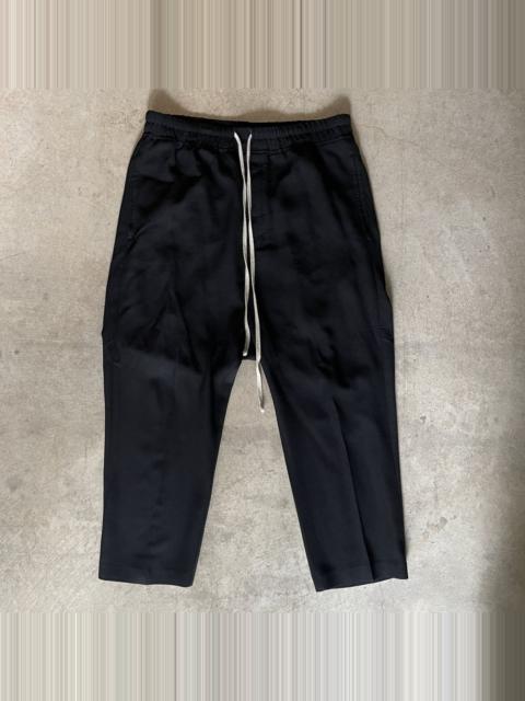 Rick Owens Tecuatl Cropped Wool Drawstring Astaires