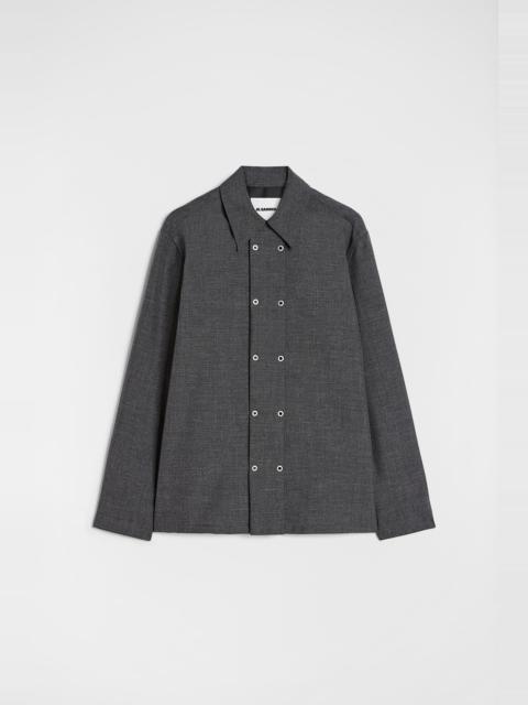 Jil Sander Melanged Wool Shirt