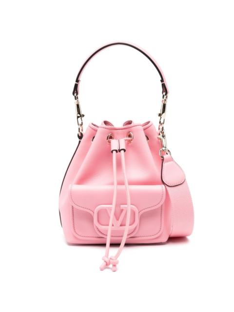 LocÃ² leather bucket bag