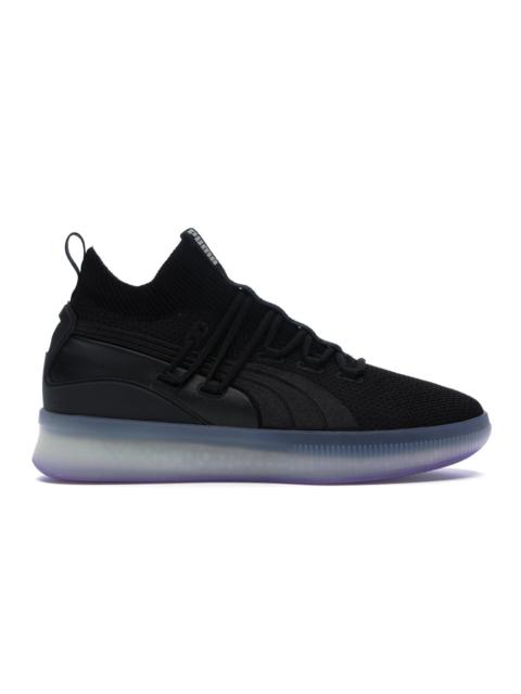 Puma Clyde Court Disrupt Black Electric Purple