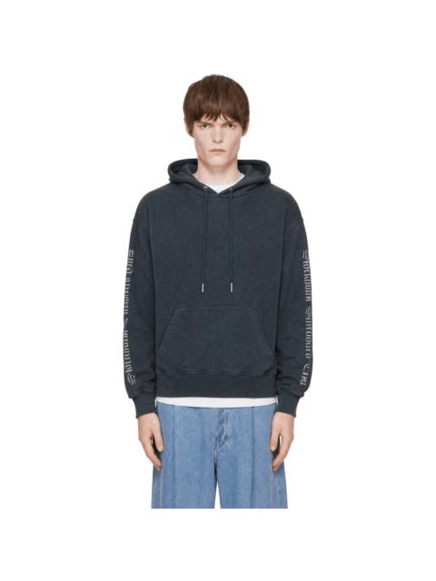 Stockholm Surfboard Club Black Printed Hoodie
