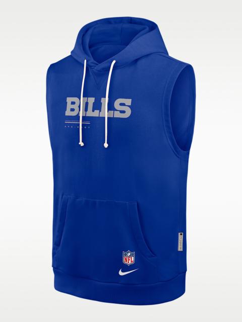 Nike Buffalo Bills Sideline Men's Nike Dri-FIT NFL Sleeveless Pullover Hoodie