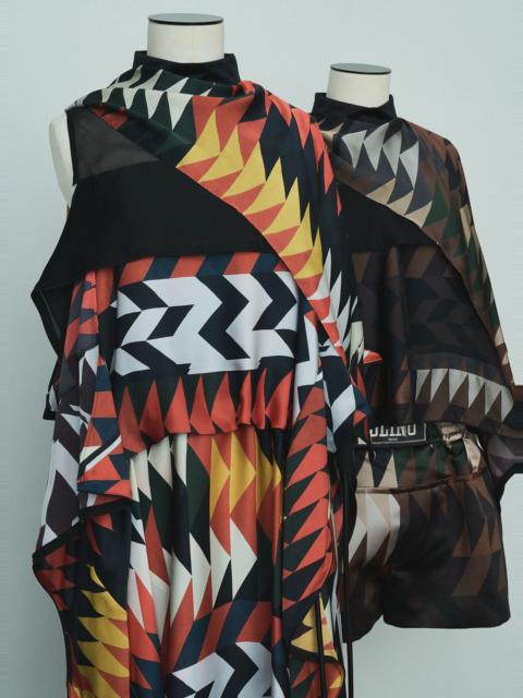 sacai sacai x A.P.C. Quilts Pullover