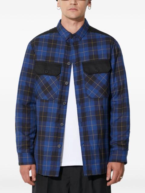 Neil Barrett check-pattern shirt jacket