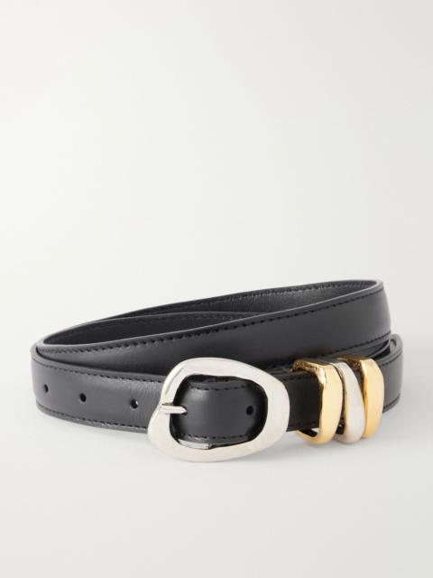 AMANU Tugela leather belt Black