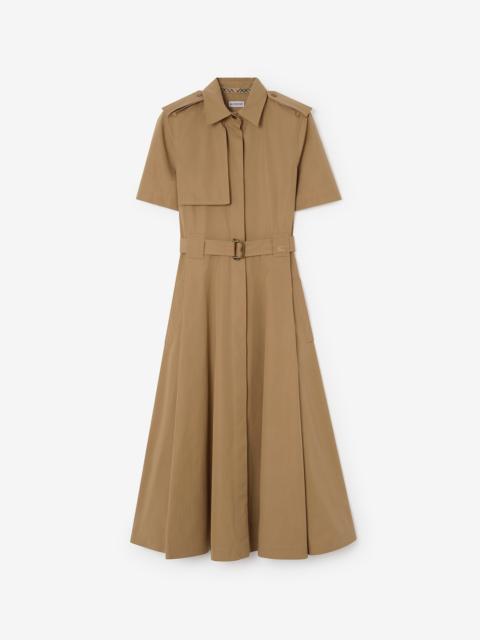 Burberry Cotton Poplin Shirt Dress