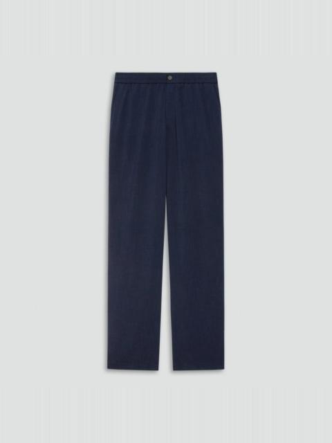 Theory Straight Drawstring Pant in Performance Suiting