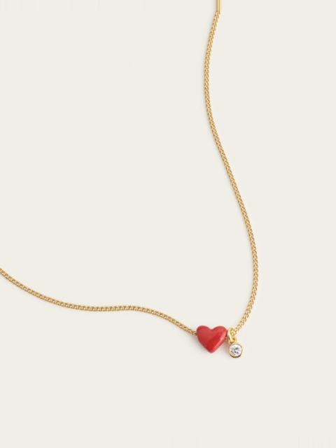 Madewell Heart Curb Chain Necklace