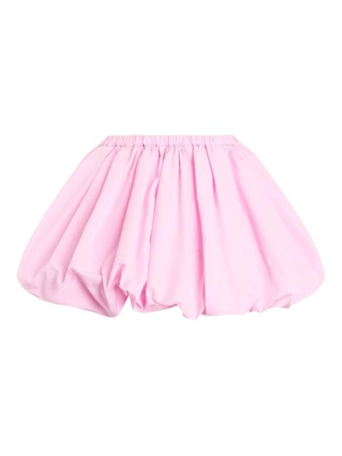 PATOU elasticated bloomer mini A-line skirt