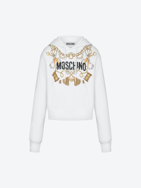 Moschino SARTORIAL PRINT HOODIE