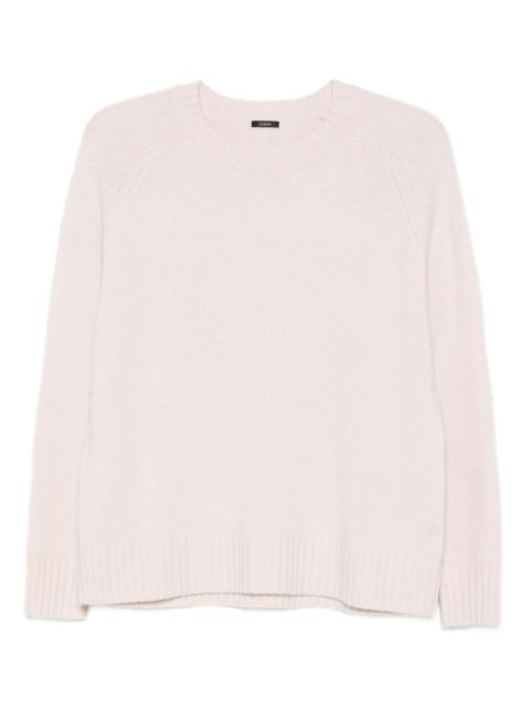 JOSEPH raglan-sleeve cashmere sweater