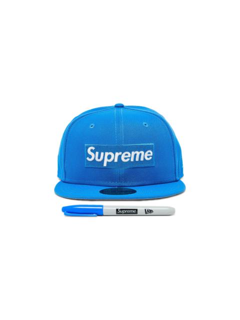 Supreme Sharpie Box Logo New Era 'Blue'