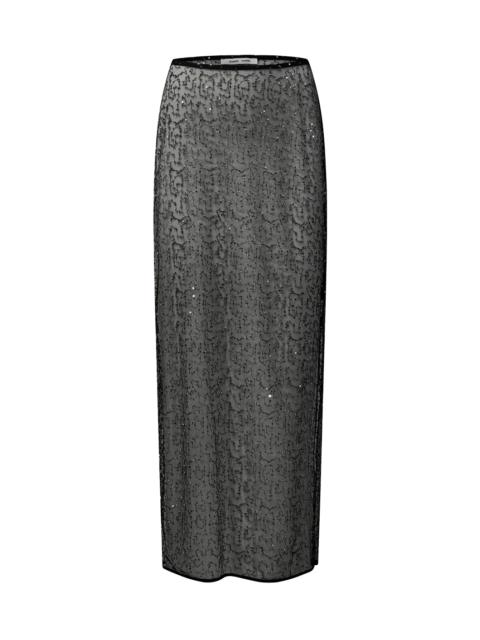 SAMSØE SAMSØE SAAGNETA LONG SKIRT BLACK