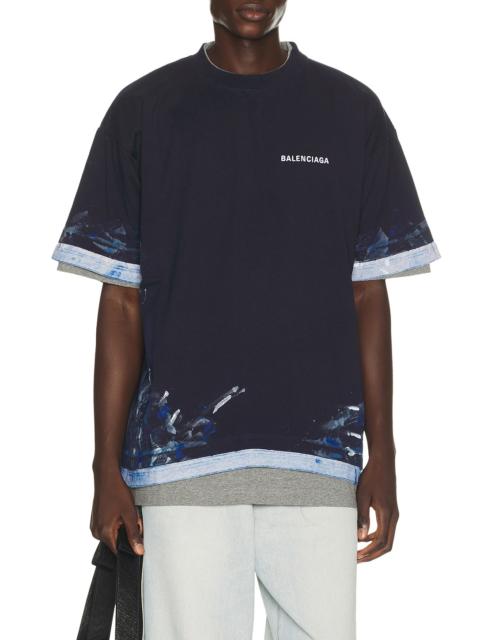 BALENCIAGA Layered Tee Shirt