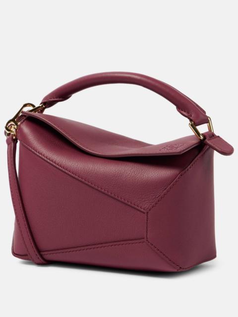 Puzzle Mini leather shoulder bag