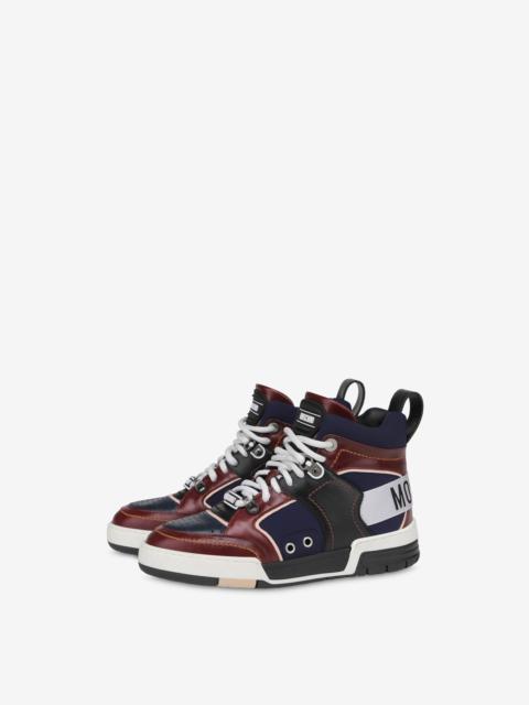 Moschino STREETBALL HIGH-TOP SNEAKERS