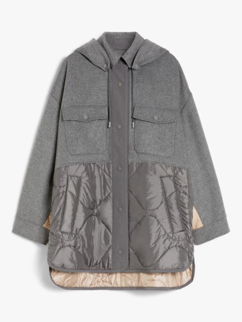 WEEKEND Max Mara OSSOLA Double-sided wool and nylon jacket