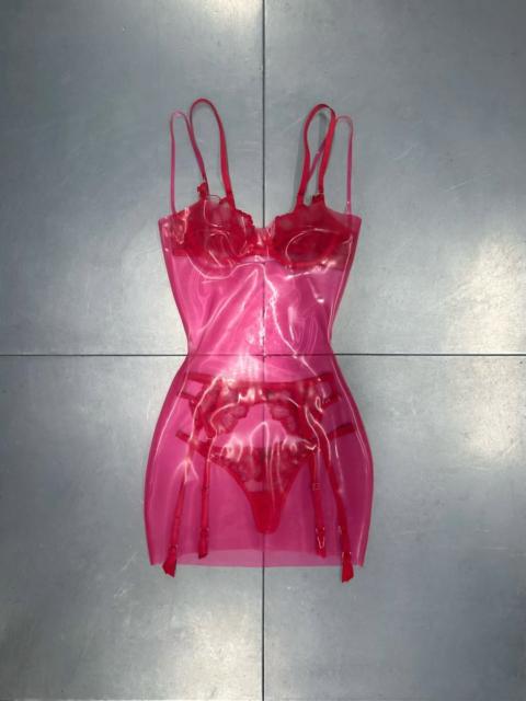 POSTER GIRL THE INVISIBLE DRESS PINK JELLY