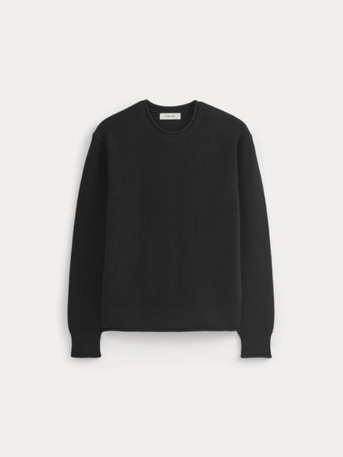 EVERLANE WAFFLE ROLLNECK CREW IN EVERYDAY COTTON