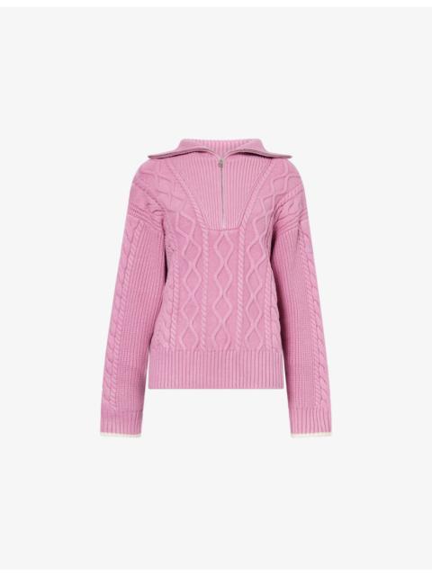 VARLEY Didi Cable Knitted Jumper