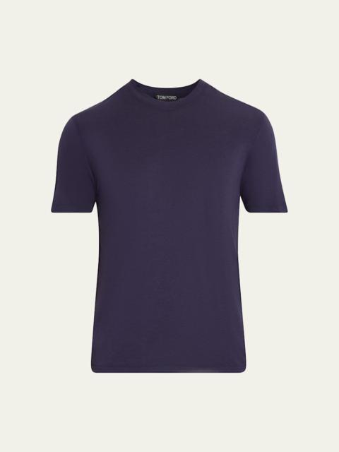 TOM FORD Men's Lyocell-Cotton Crewneck T-Shirt