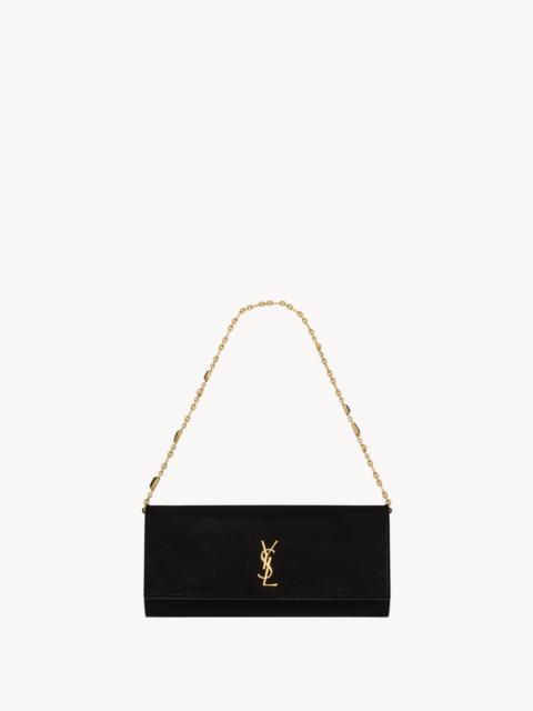SAINT LAURENT KATE CLUTCH IN VELVET