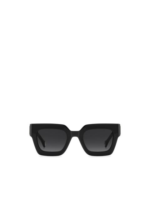 CAROLINA HERRERA square-frame logo sunglasses