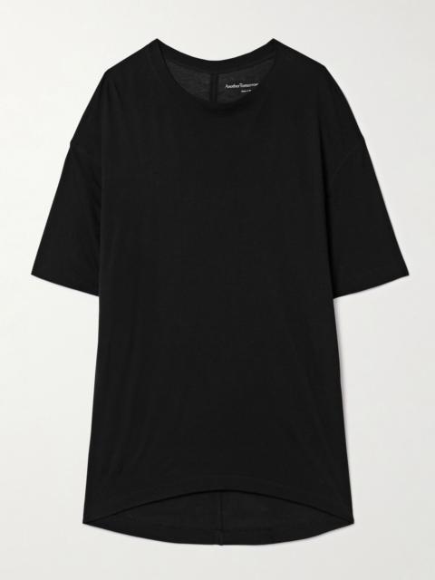 Another Tomorrow Boy Lyocell-jersey T-shirt Black