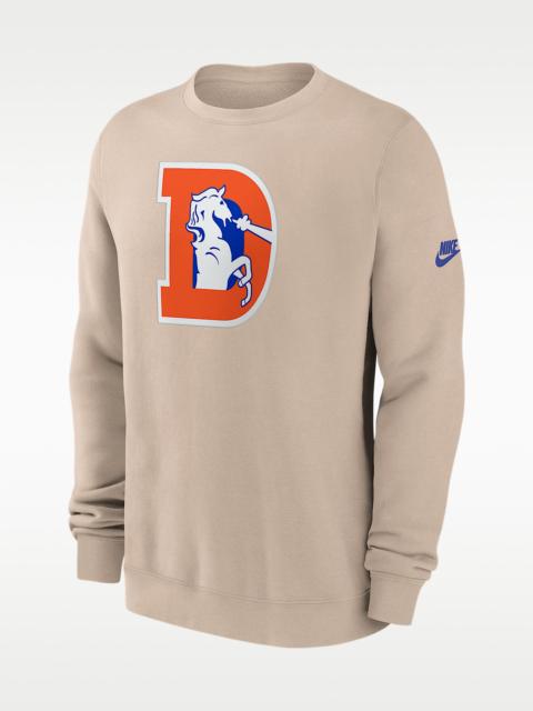 Nike Denver Broncos Rewind Club Men's Nike NFL Pullover Crew